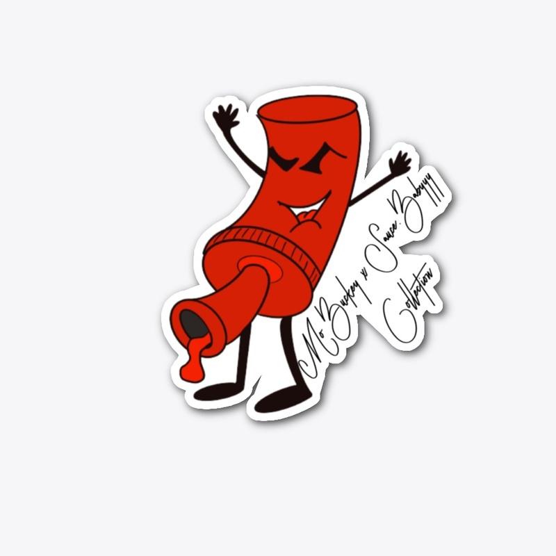 Red Sauce Sticker 